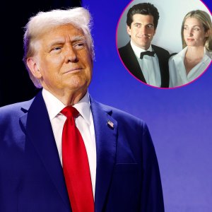 Promo Donald Trump Recalls John F Kennedy Jr and his wife Carolyn Bessette Kennedy Going to Mar a Lago