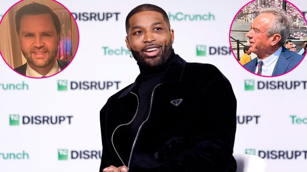 Propmo Tristan Thompson Pics With JD Vance and RFK Jr