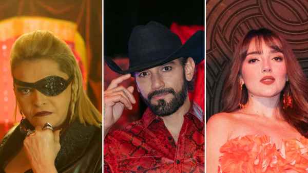 Rocío Banqeulla, Raúl Orozco y Elaine Haro