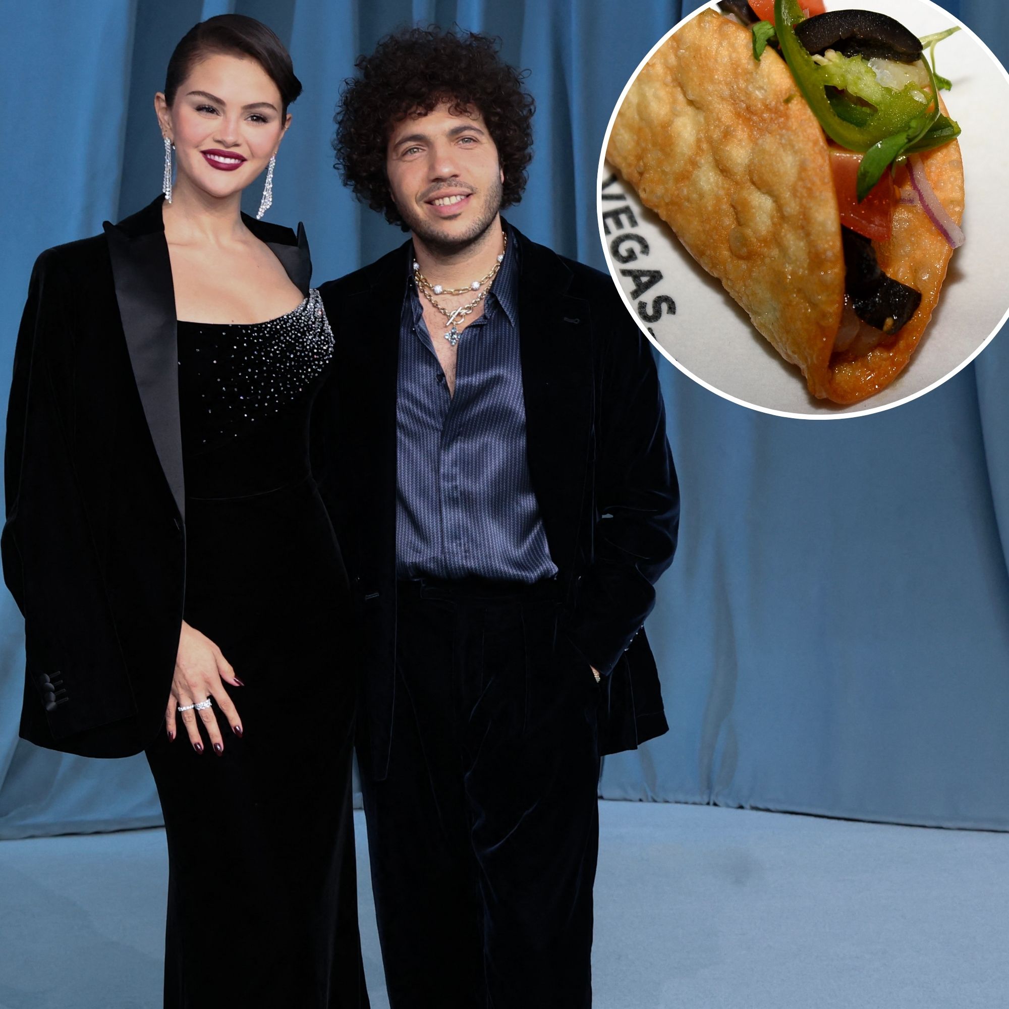 Selena Gómez y Benny Blanco.