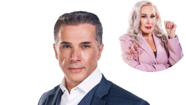 Sergio Mayer y Laura Zapata