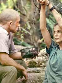 Taron Egerton and Charlize Theron in Apex