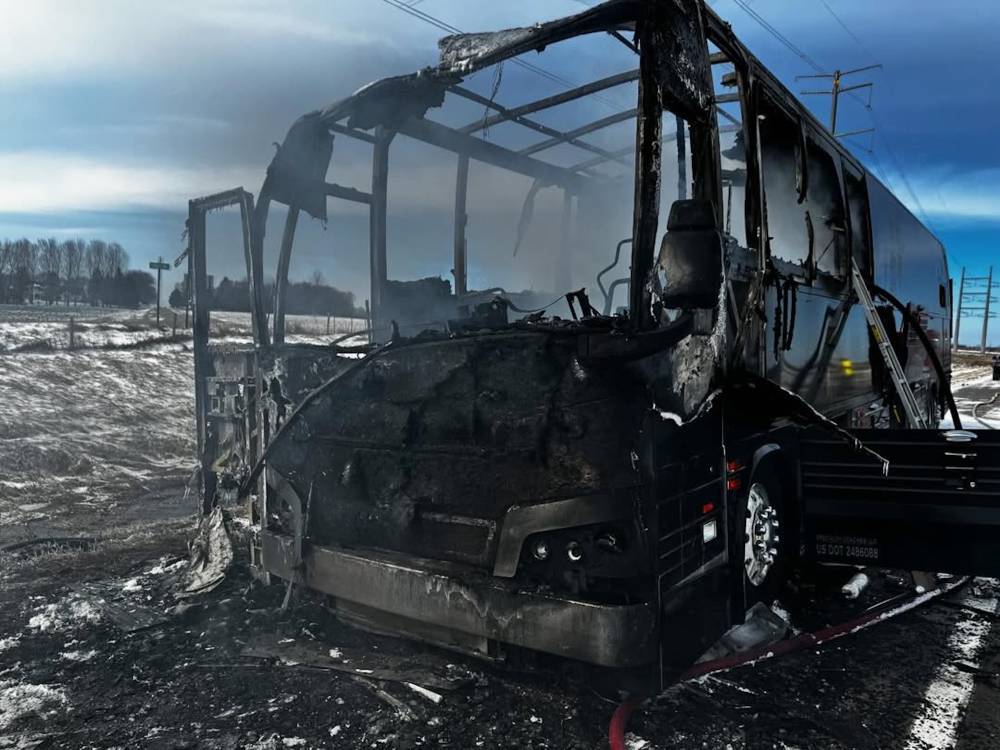 bert kreischer tour bus fire