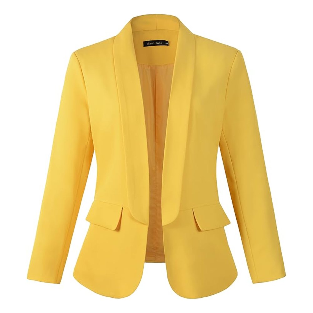 Beninos Long Sleeve Blazer Jacket 