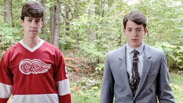 Alan Ruck and Matthew Broderick Ferris Bueller's Day Off