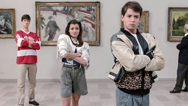 Alan Ruck, Mia Sara and Matthew Broderick in Ferris Bueller's Day Off