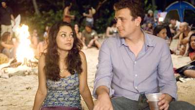 Mila Kunis and Jason Segel in Forgetting Sarah Marshall