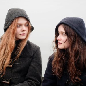 Elle Fanning and Alice Englert in Ginger & Rosa