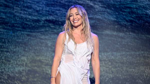 THE TONIGHT SHOW STARRING JIMMY FALLON -- Episode 2262 -- Pictured: Singer Hilary Duff performs on Monday, March 9, 2026 -- (Photo by: Todd Owyoung/NBC via Getty Images)