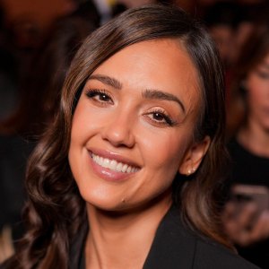 Jessica Alba at the Fendi fashion show as part of Milan Fashion Week Fall 2026 on February 25, 2026 in Milan, Italy. (Photo by Swan Gallet/WWD via Getty Images)
