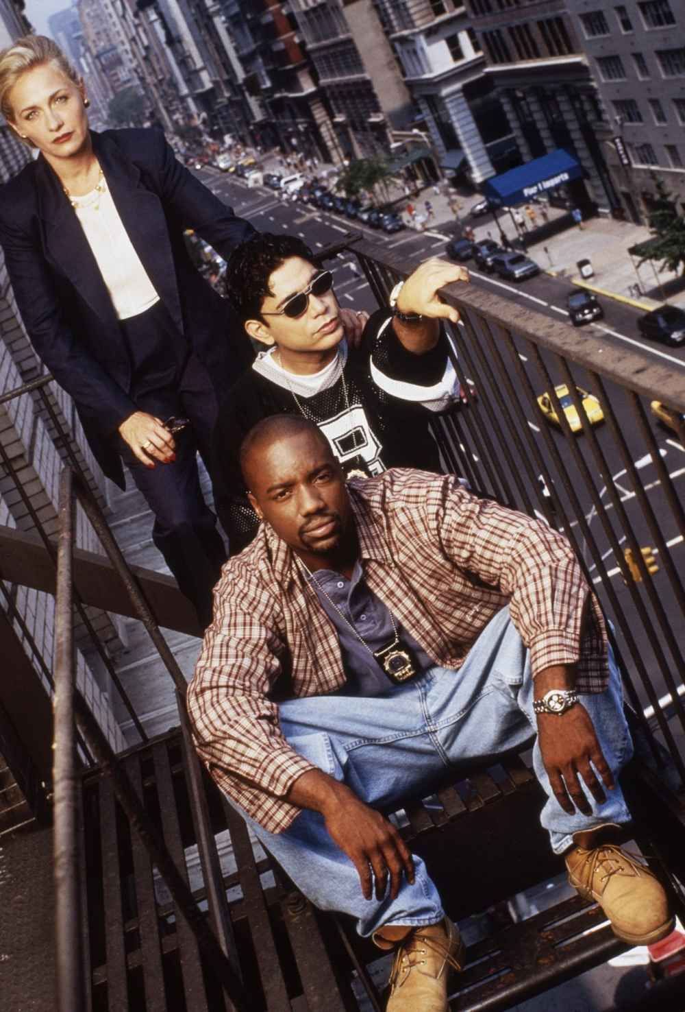 Patti D'Arbanville, Michael DeLorenzo, Malik Yoba in New York Undercover