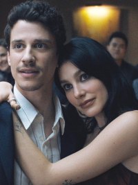 Adam DiMarco and Camila Morrone in Something Very Bad Is Going to Happen