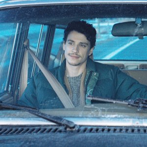 Adam DiMarco and Camila Morrone in Something Very Bad is Going to Happen