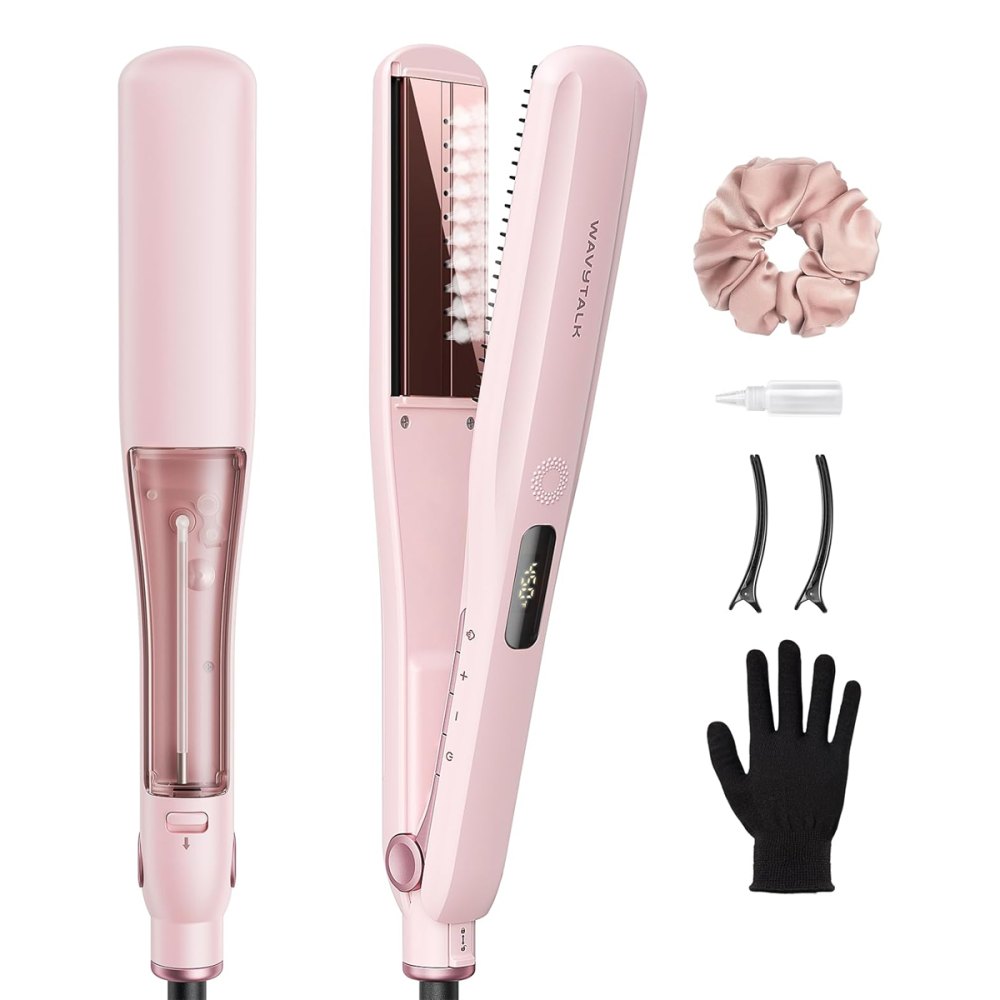 Wavytalk Steam Sesh Steam Hair Straightener