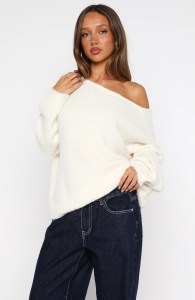 White Fox sweater