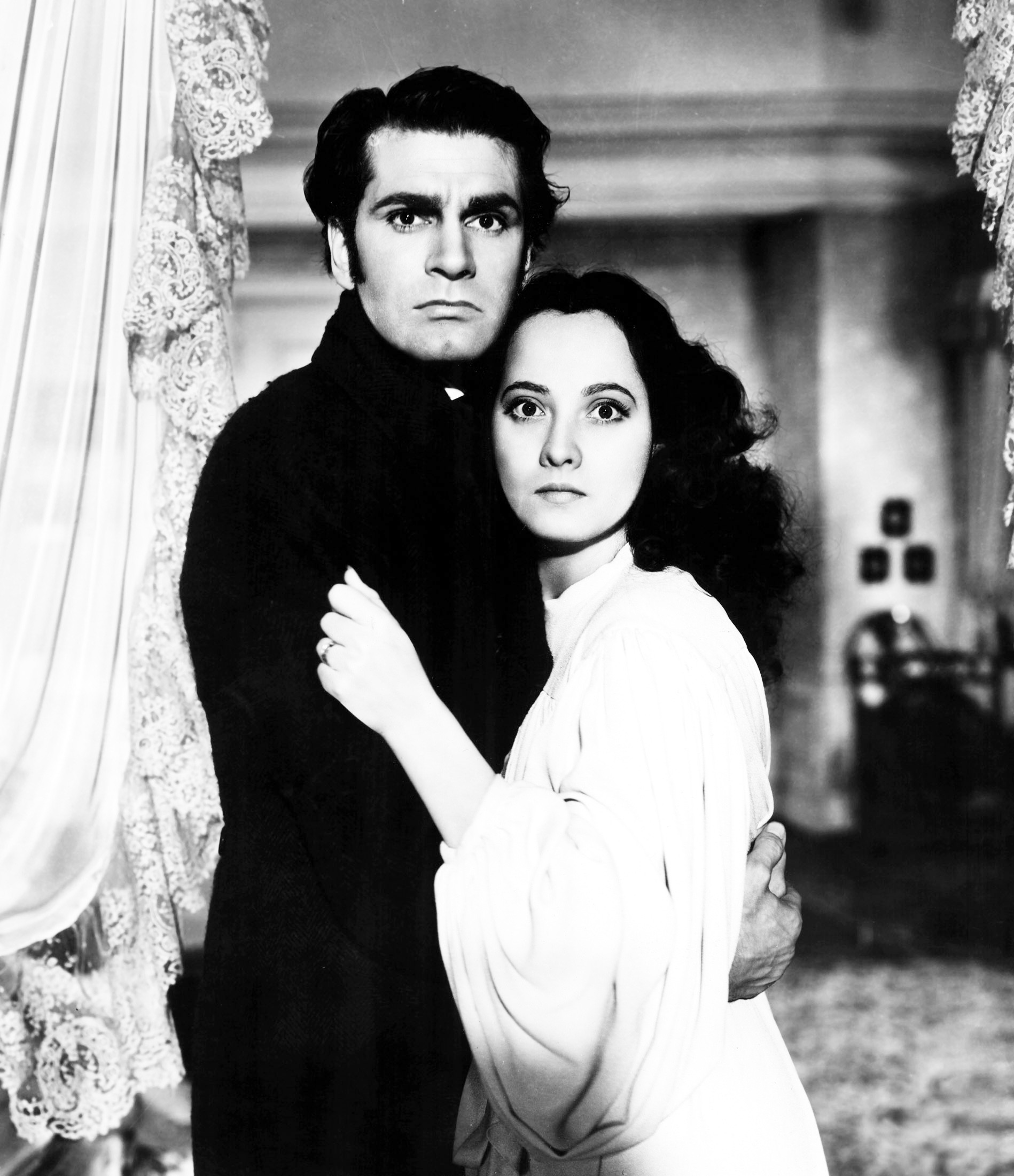 Laurence Olivier and Merle Oberon in Wuthering Heights