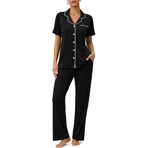 Button-Down Pajamas Set