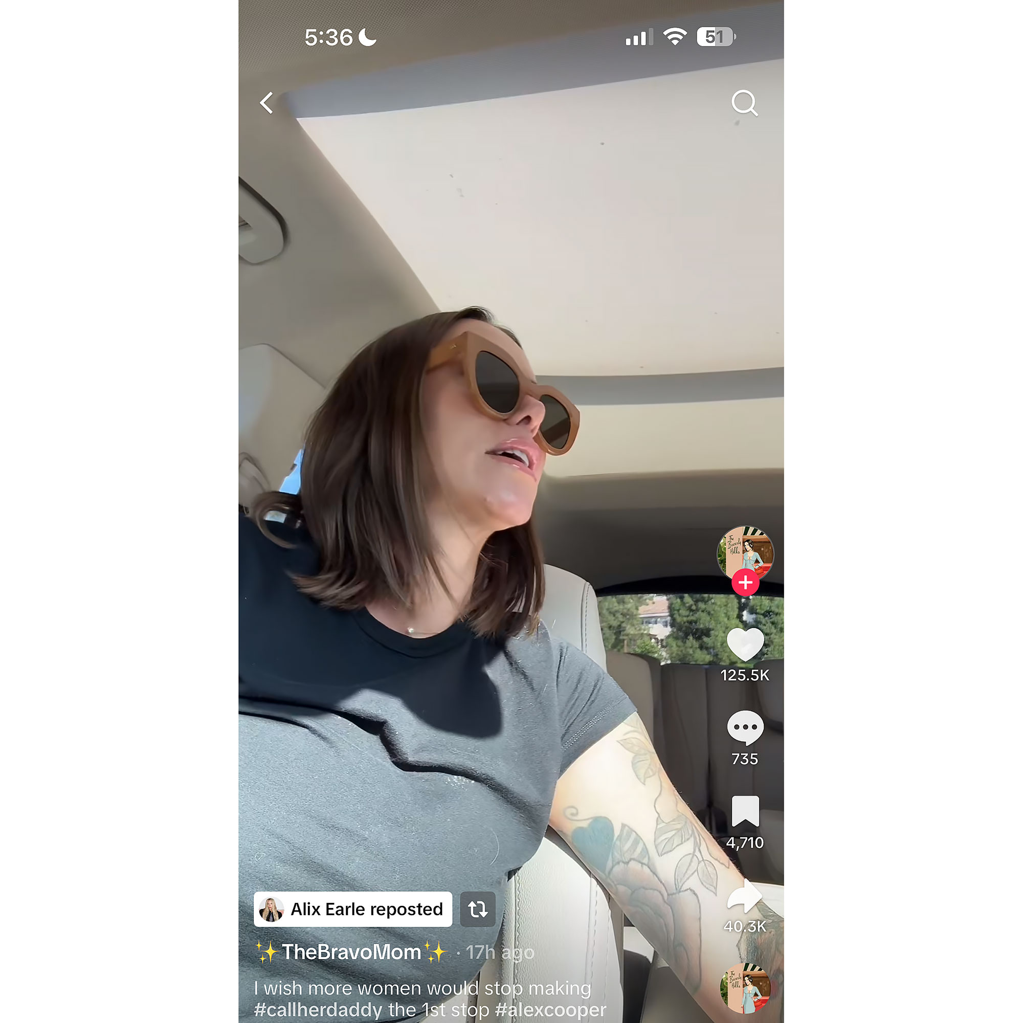 Alix Earle Reposts Video Calling Alex Cooper the ‘Grim Reaper’