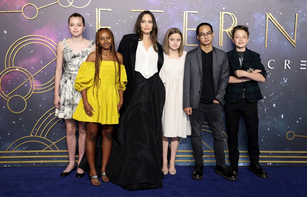 Angelina Jolie Daughter Zahara Makes Rare Comment About Their Unique Bond Her Superhero Mom Siblings