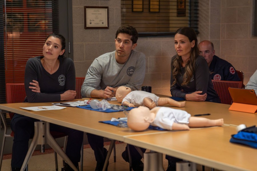 Chicago Fire Violet and Novak Romantic Futures Addressed After Vasquez Save Unsettled Thoughts Season 14