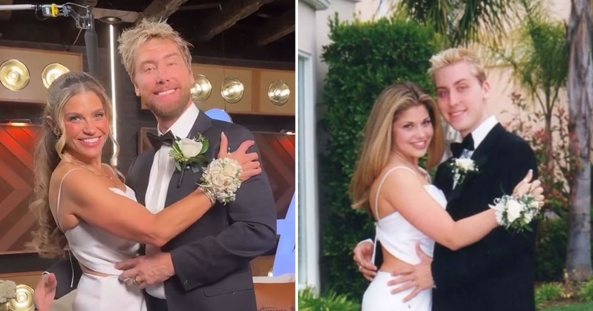 Danielle Fishel Slips Back Into 1999 Prom Dress While Recreating Throwback Photo With Lance Bass Danielle Fishel Slips Back Into 1999 Prom Dress While Recreating Throwback Photo With Lance Bass