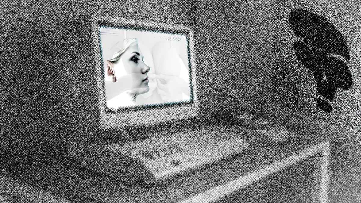 AI-generated deepfake image concept showing digital manipulation
