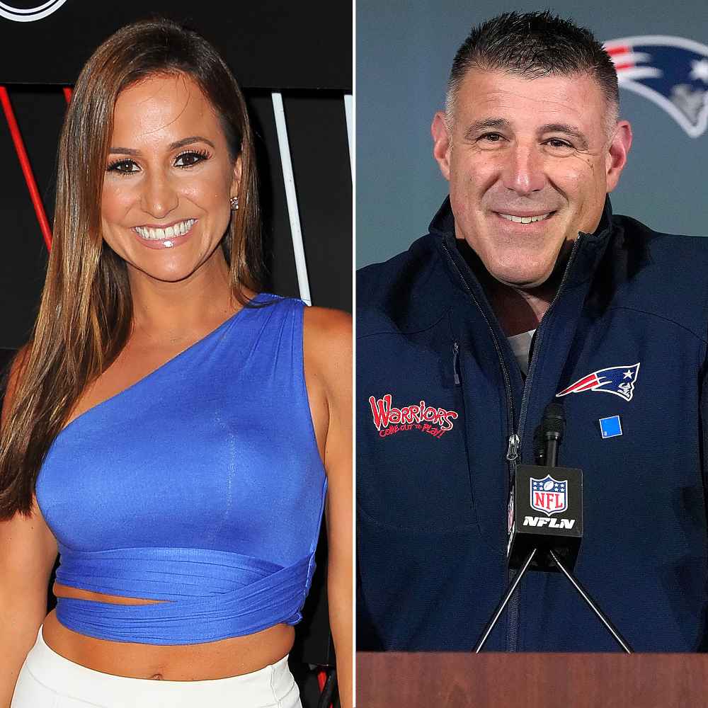 Dianna Russini and Mike Vrabel Held Rival Pool Party in Front of 28 NFL Coaches