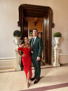 Feature All the Clues Janel Parrish and Husband Chris Long Were Headed for a Split