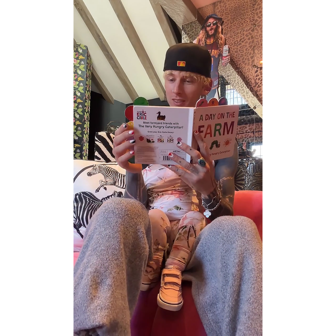 MGK Shares New Peek at Saga, 12 Months, Talking in Video Shared on His B-Day Amid Megan Fox Drama