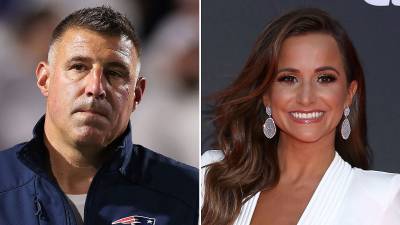 Feature Photos Appear to Show Mike Vrabel and Dianna Russini Kissing in a New York City Bar in 2020