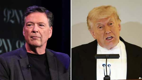 Former FBI Director James Comey Turns Himself In After Allegedly Threatening Donald Trumps Life
