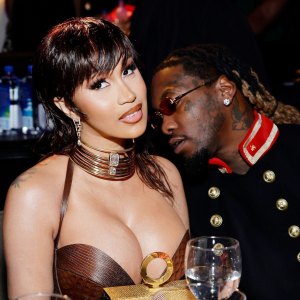 GettyImages-1462913070 Cardi B Denies She Passed Off Handbags as Gifts from Offset