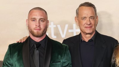 Tom Hanks Supports Son Chet During Stagecoach Performance