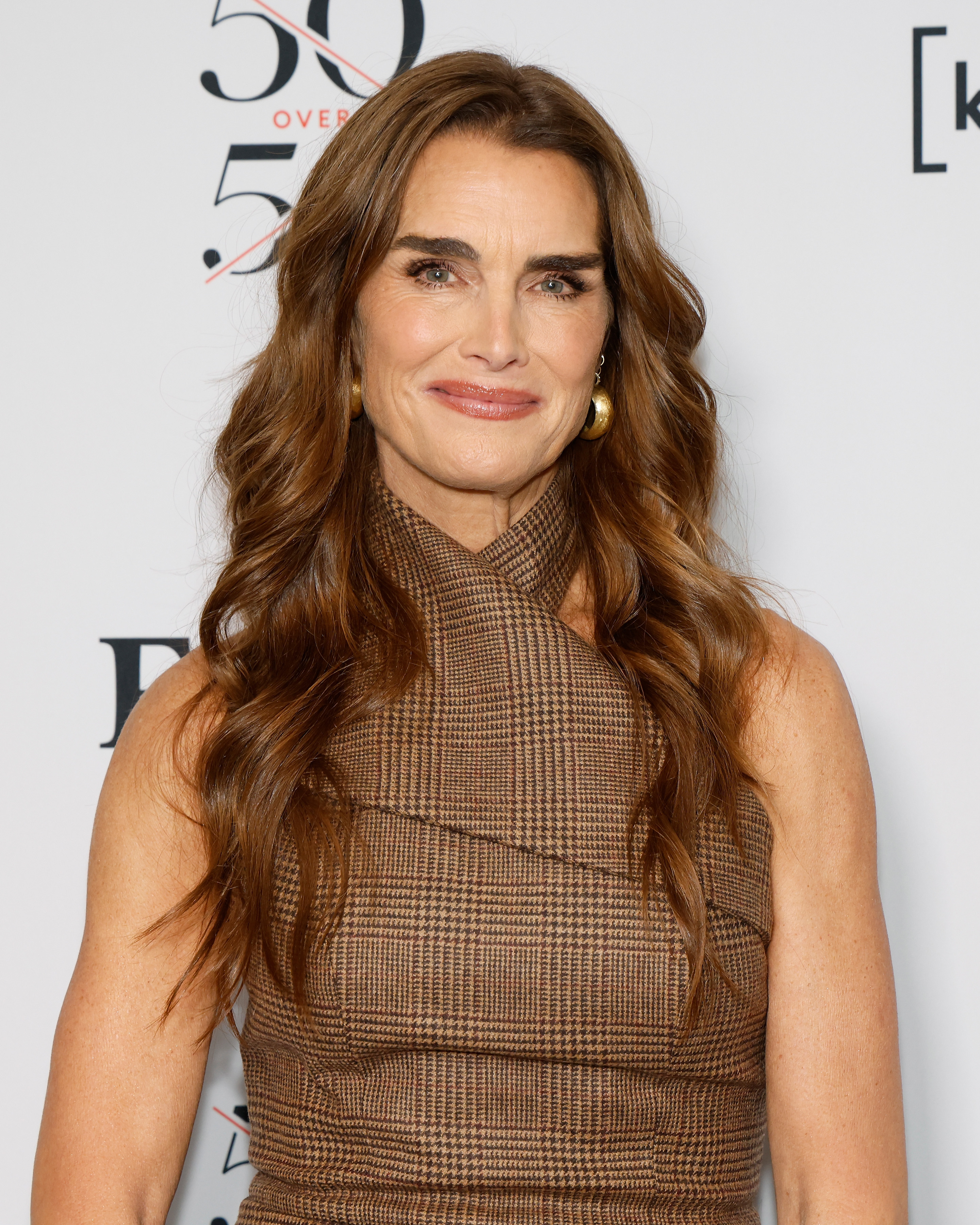 Brooke Shields attends the Forbes and Mika Brzezinski 50 Over 50 Celebration at The Rainbow Room on October 25, 2024 in New York City.