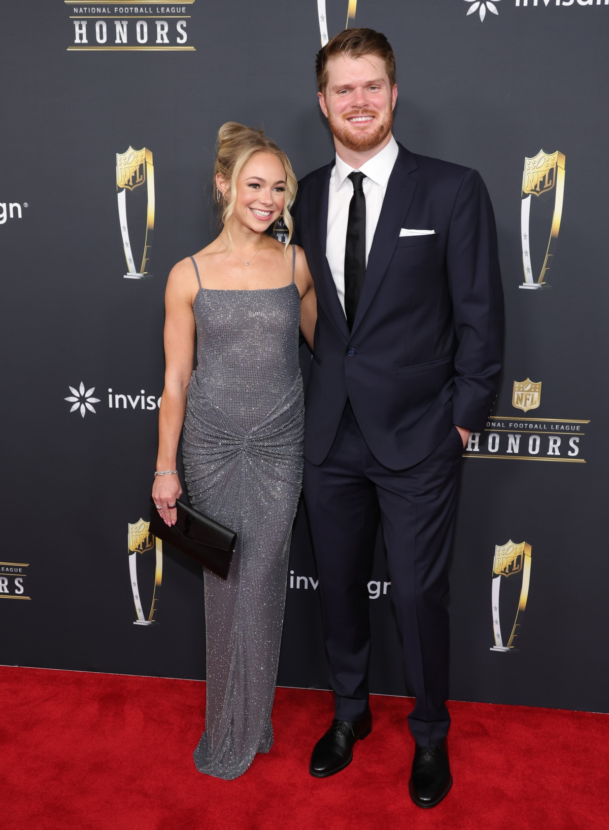 Seahawks QB Sam Darnold Marries Katie Hoofnagle in Star-Studded Wedding