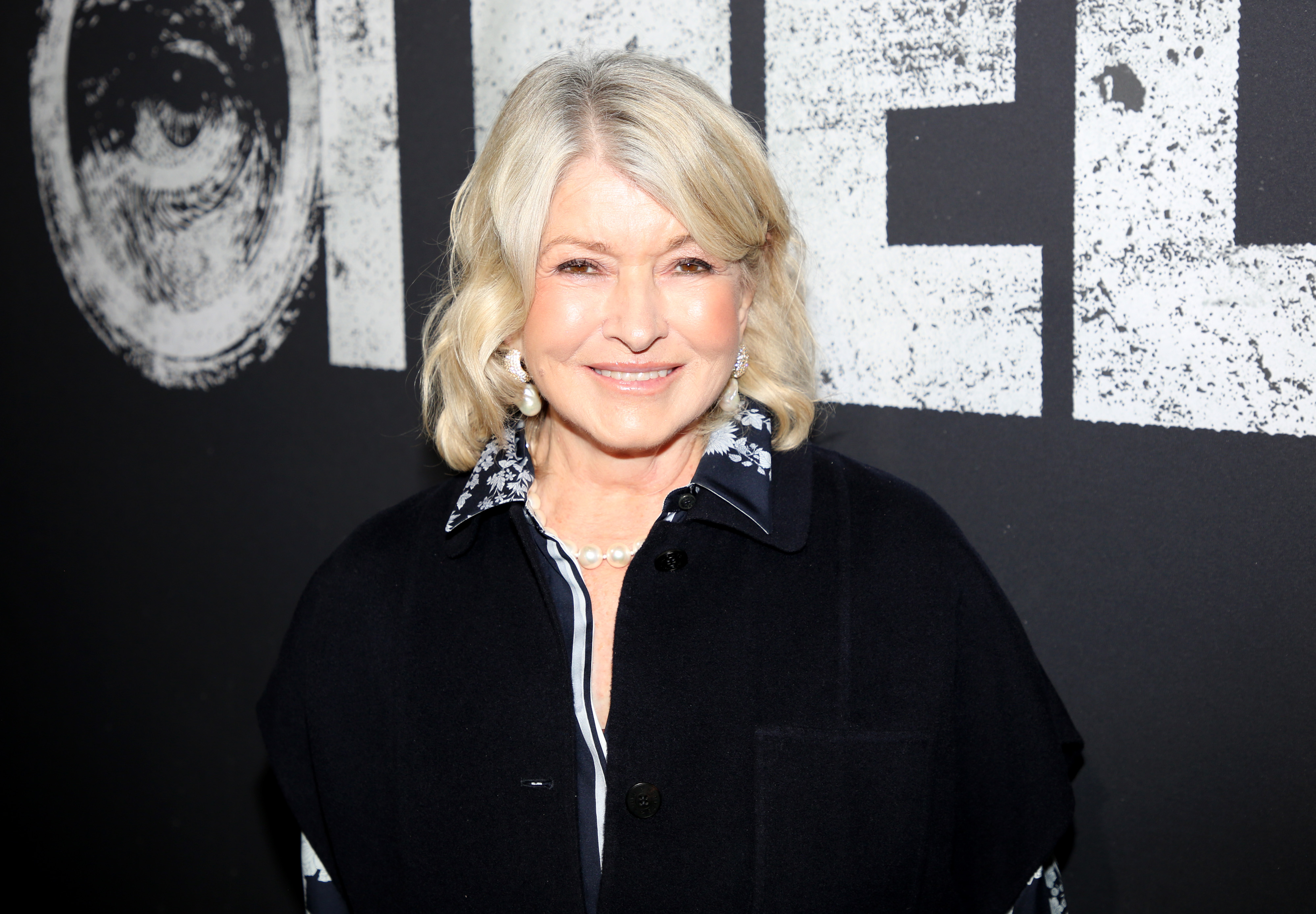 Martha Stewart attends the opening night of "Othello" at the Barrymore Theatre on March 23, 2025 in New York City.