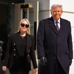 Donald Trump Asks Karoline Leavitt If Bad Publicity Is Her Fault