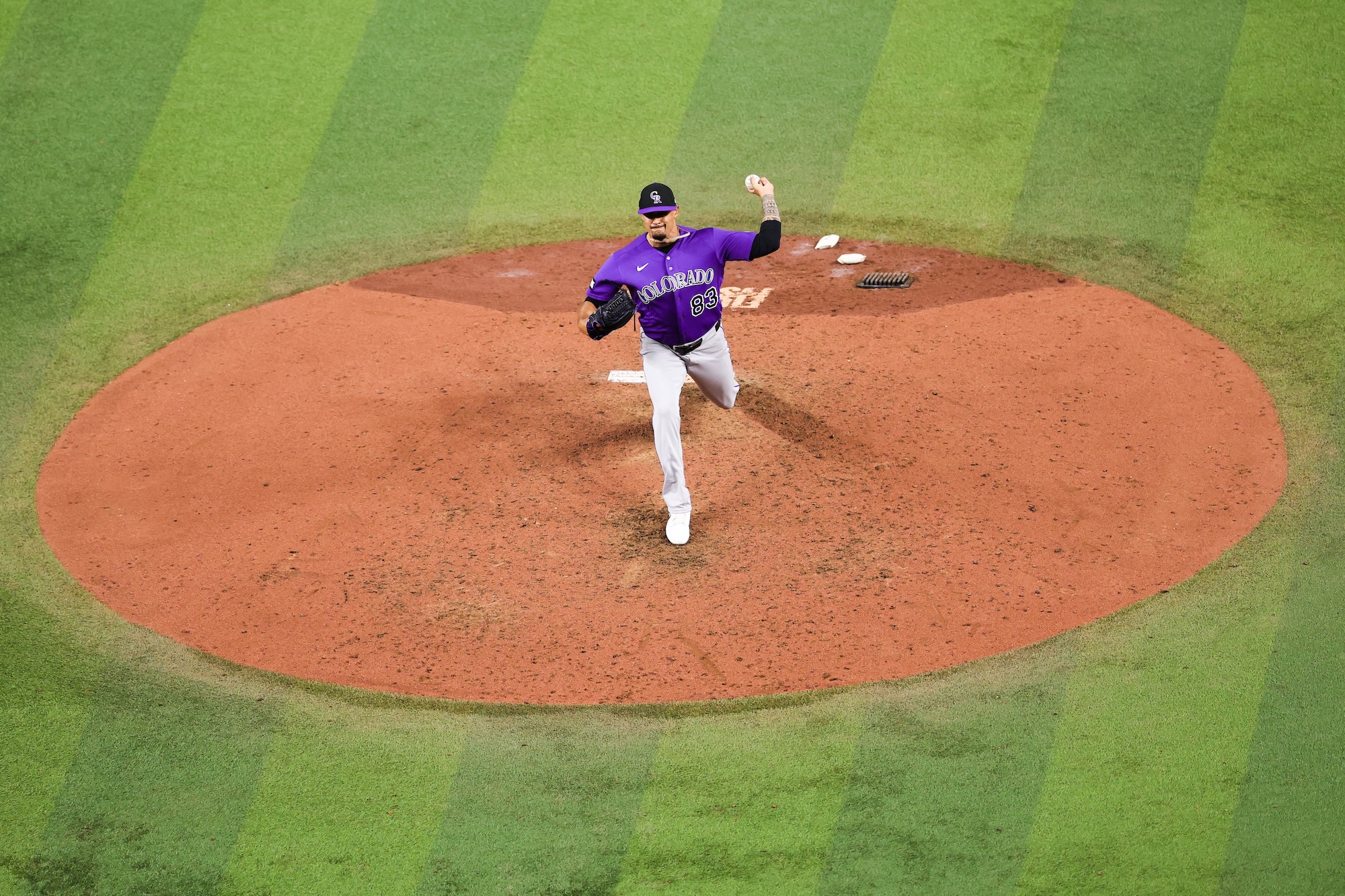 Rockies Pitcher Brennan Bernardino Wears the Wrong Jersey During Game