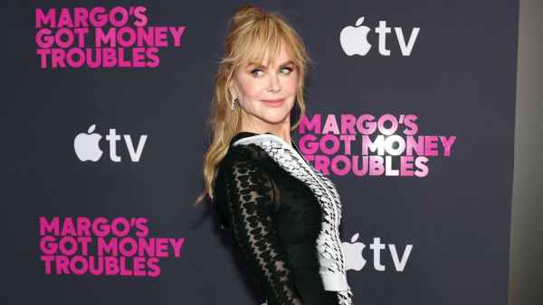 Nicole Kidman Flashes Skin in Cheeky Sheer Dress at 'Margo's Got Money Troubles' Premiere