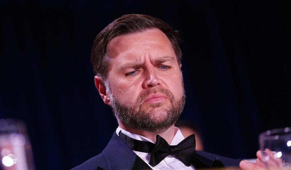 GettyImages-2273148452 JD Vance Says WHCD Shooting Was Tougher on Pregnant Wife