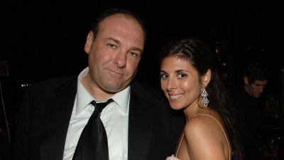James Gandolfini and Jamie Lynn Sigler