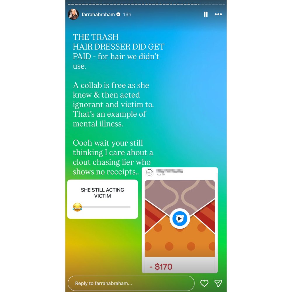 Inside Farrah Abraham Salon Drama After Accused of Skipping Payment 3