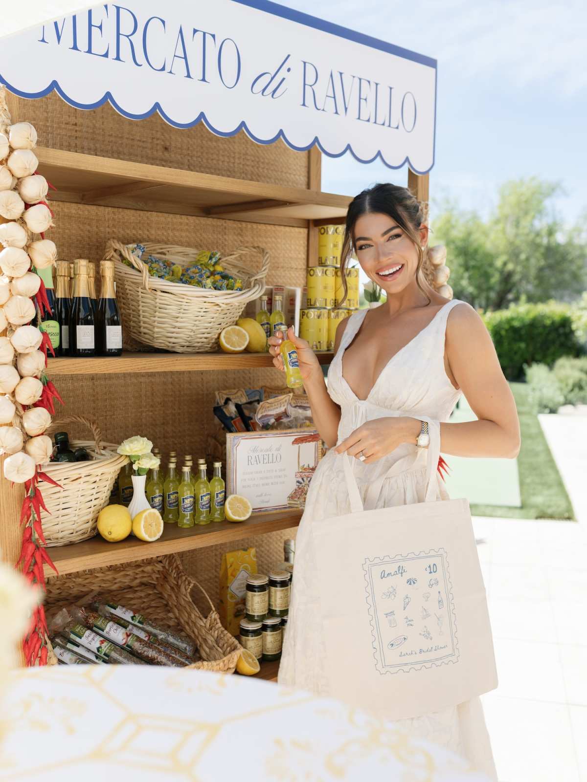 Amalfi Coast Inspired Bridal Shower at Private Estate in Scottsdale Arizona