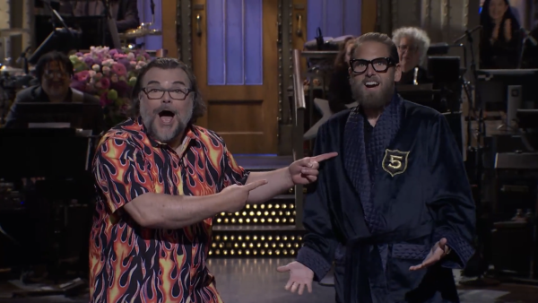 Jonah Hill and Tina Fey Crash Jack Black SNL 5-Timers Club Induction