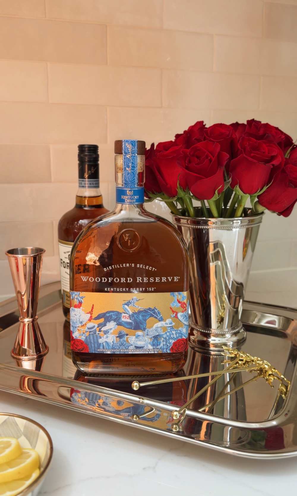 Woodford Reserve display.