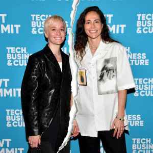 Megan Rapinoe and Sue Bird Split