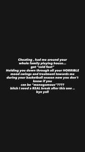 Megan Thee Stallion and Klay Thompson Split Amid Cheating Claims