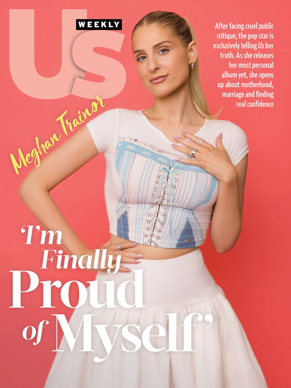 Meghan Trainor 2617 Us Weekly Cover No Chip