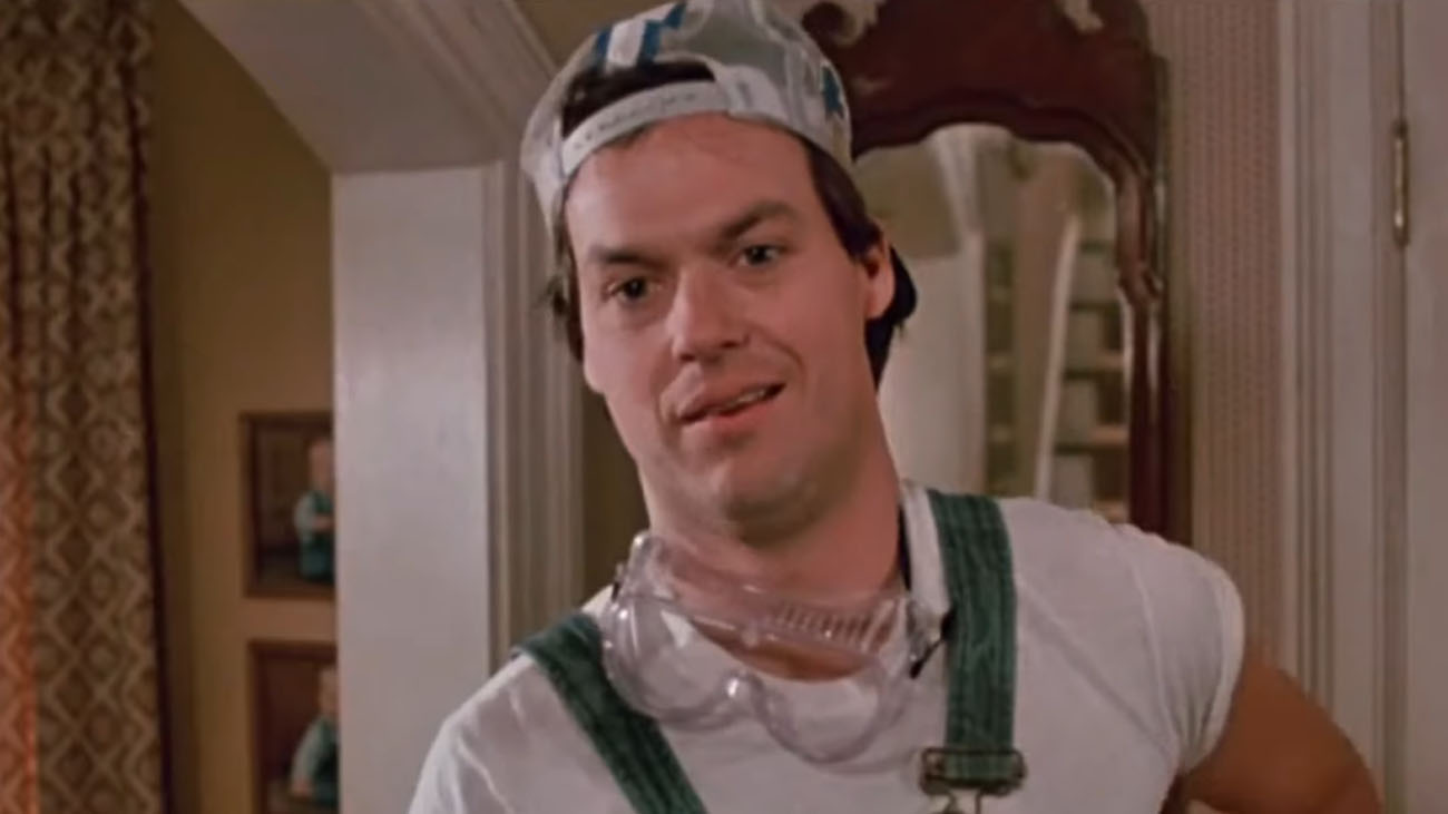 Michael Keaton in Mr. Mom