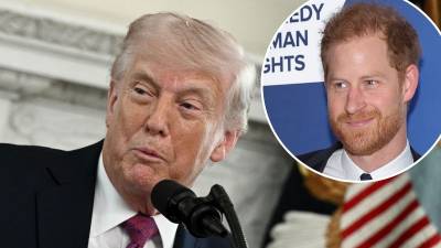 President Trump Slams Prince Harrys Ukraine Speech With Meghan Markle Remark